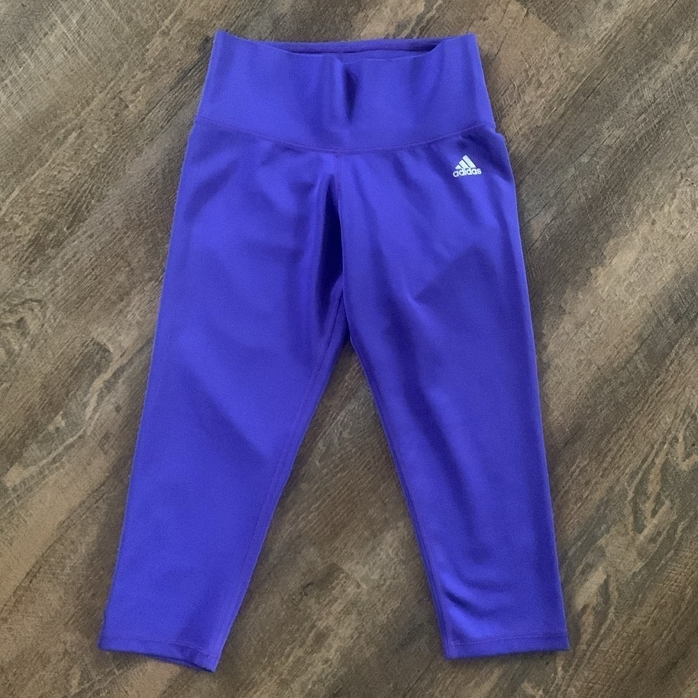 Adidas Climalite Crop Leggings Women’s Size Small